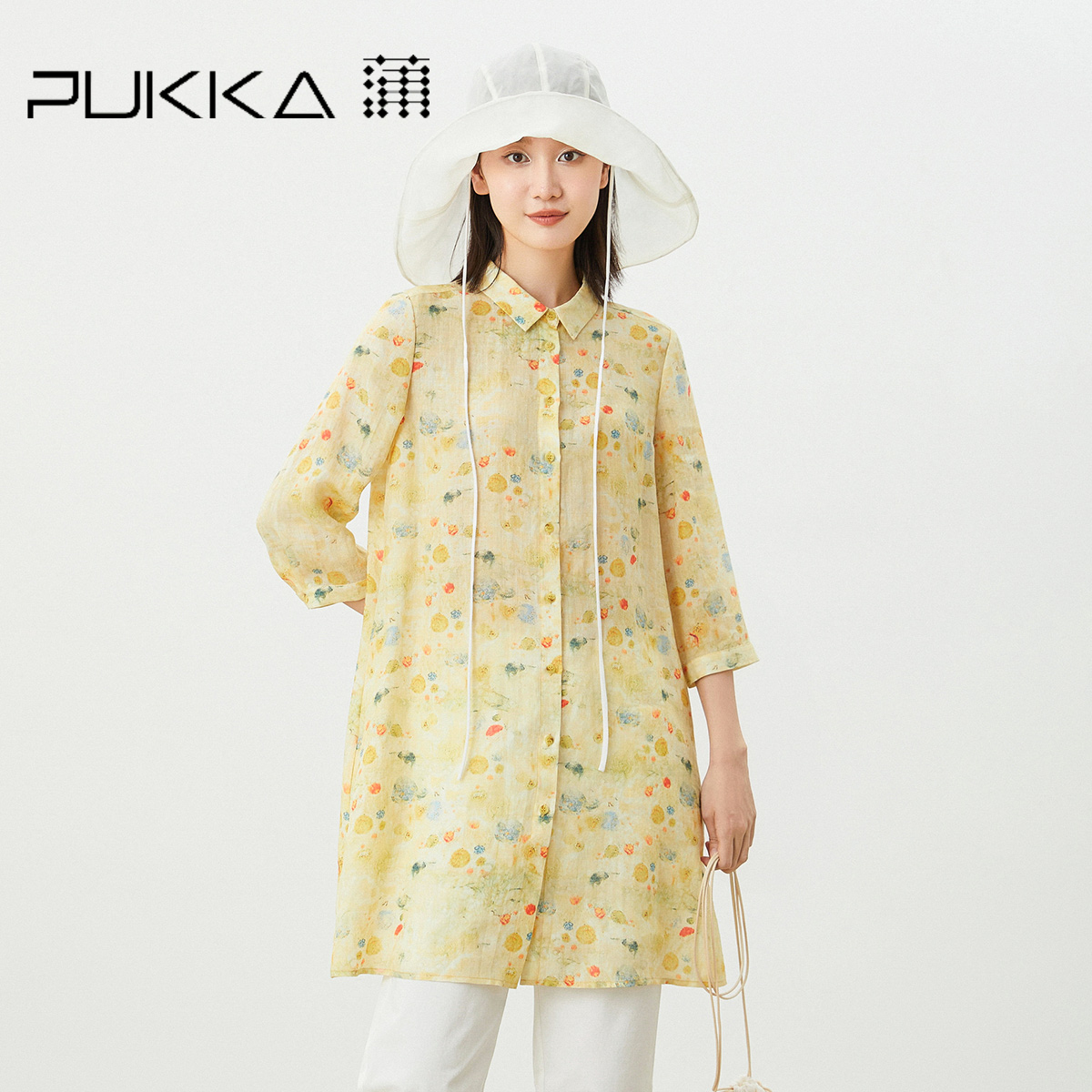 苎麻衬衫Pukka蒲牌原创