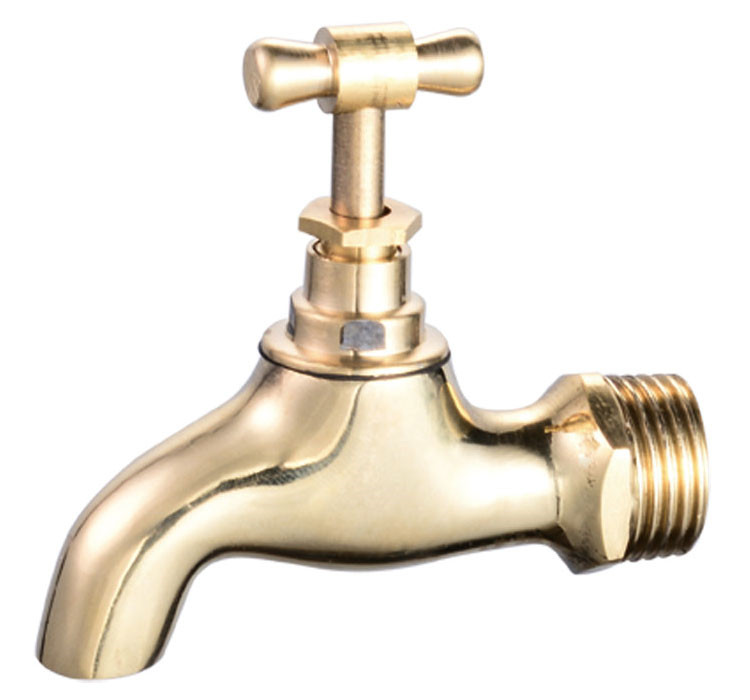 4分6分单冷老式水龙头室外带锁