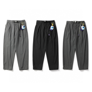 子男 裤 24秋日系紫标5415宽松休闲西裤 TR免烫抗皱垂感宽松束脚工装