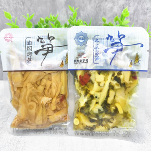 杭富油焖烤笋冬菜蕾笋500g散装称重竹笋片即食脆笋搭粥下饭菜