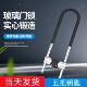玻璃门锁U型锁商铺拉手锁大门防盗防撬摩托车自行车锁具家用挂锁