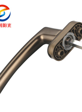 诺托Roto内平开上悬塑钢门窗执手 塑钢平开窗把手五金件