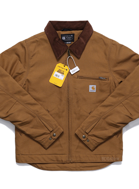 Carhartt 卡哈特103828主线底特律夹克美式工装帆布外套防寒防风