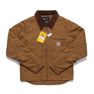 Carhartt 卡哈特103828主线底特律夹克美式工装帆布外套防寒防风