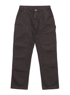 美产Carhartt 卡哈特B01 B136美式双膝伐木裤重磅工装裤纯棉长裤