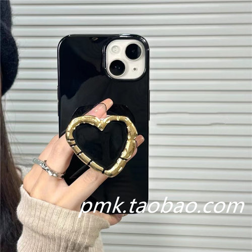 金属爱心支架适用iphone13