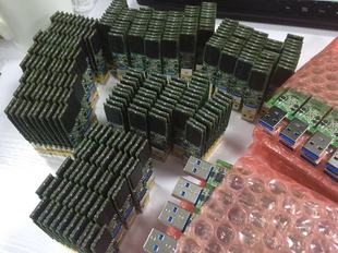 USB3.0主控板U盘套料慧荣sm2246xt+asm1153e双贴mlc/slc高4k带spi