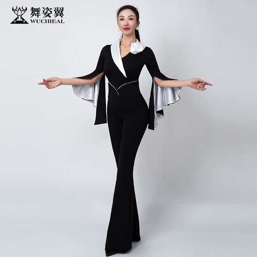 舞姿翼形体服走秀高端套装演出