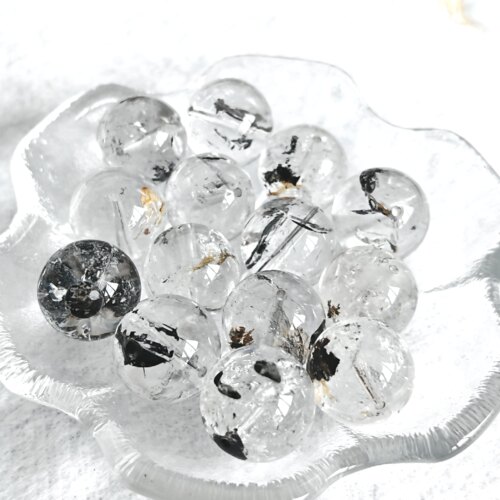 禧芙蓉XFORO冰透闪灵钻15mm-16mm圆珠单珠手工DIY配件串珠