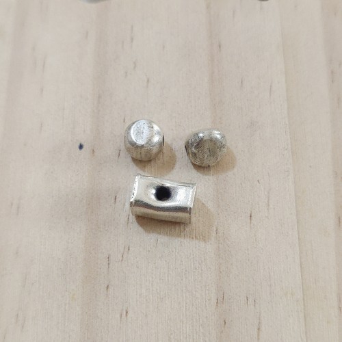 禧芙蓉XFORO925银复古方珠圆珠三角珠隔珠DIY手工手链配件