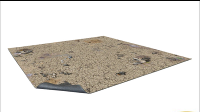 桌游配件模块地形Battle Systems DesertWasteland Gaming Mat3x3