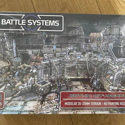 桌游地形 Battle Systems Gothic Cityscape 哥特城 跑团战棋