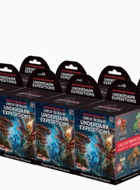 跑团模型 盲盒 DND Icons of the Realms Underdark Expeditions