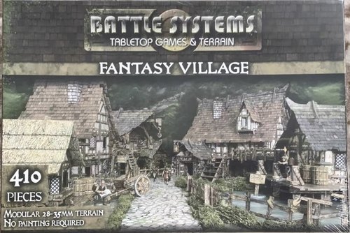 桌游配件 模块地形 BattleSystems FantasyVillage 奇幻村庄 跑团