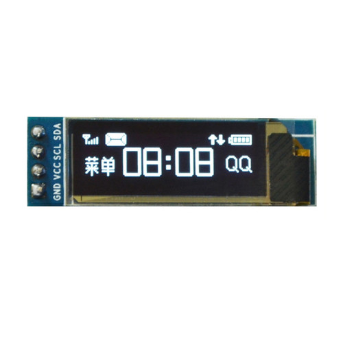 i2c接口SSD13060.91寸oled模块