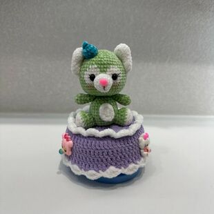 雪妃尔diy手工音乐盒卡通八音盒女孩益智玩具奶油胶自制材料包