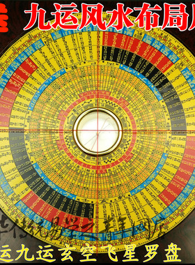 玄空飞星风水罗盘包邮