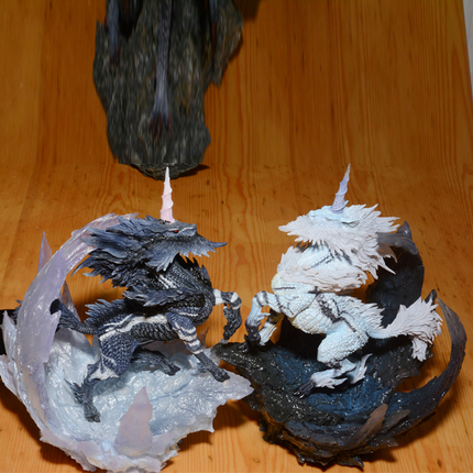 [Unmovable] Jt Monster Hunter Kirin Ice Kirin Pvc Large Figure No Box in Stock