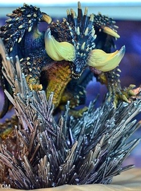 【移不动】怪物猎人世界 CFB 封面怪物 PS4 限定 灭尽龙 手办