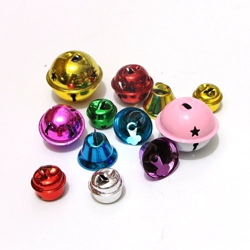 Подвеска, медный колокольчик, двухцветное большое ювелирное украшение с аксессуарами, домашний питомец, «сделай сам», золото и серебро