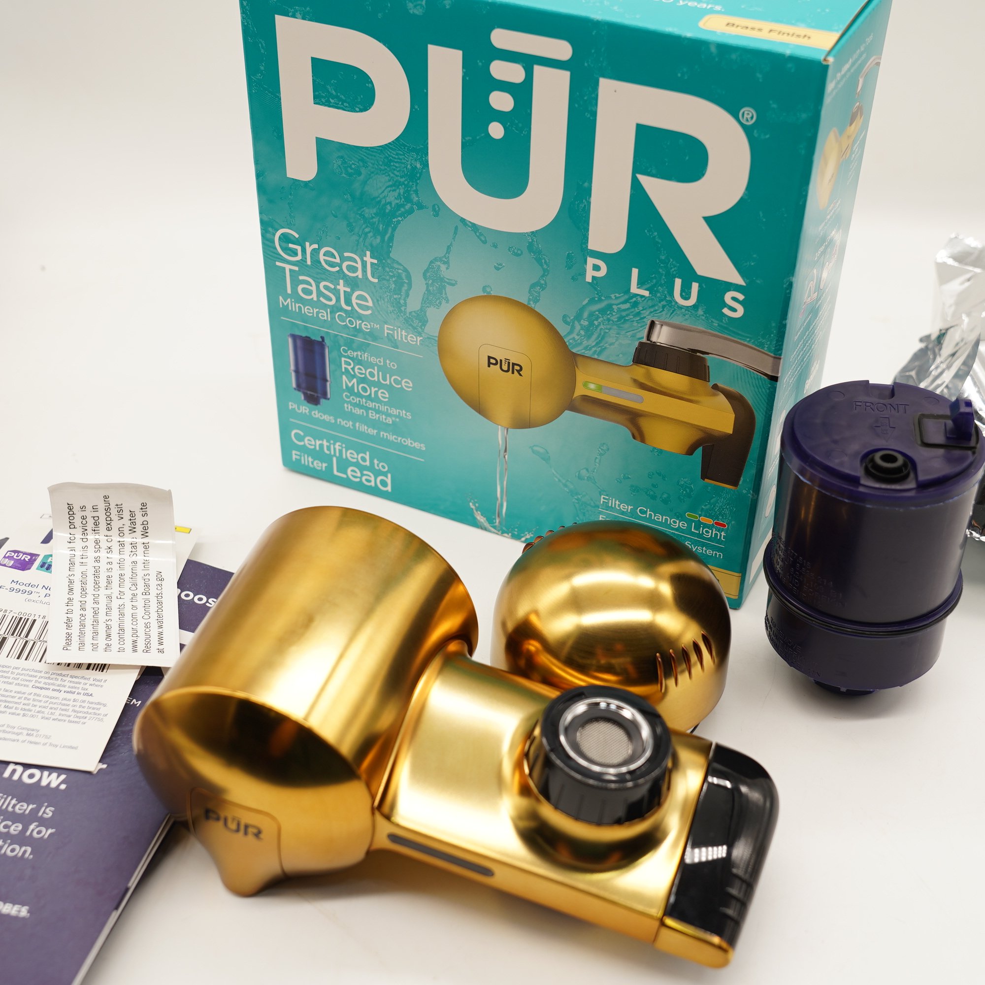 水龙头过滤器 厨房水平方向式净水器 高档有质感易安装