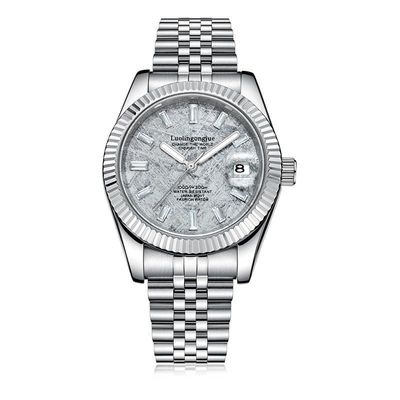 洛林公爵日志手表男士自动机械表时尚商务夜光防水镂空陀飞轮腕表