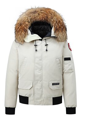 冬季青年时尚潮牌毛领羽绒服男女户外防风保暖休闲百搭飞行服座山