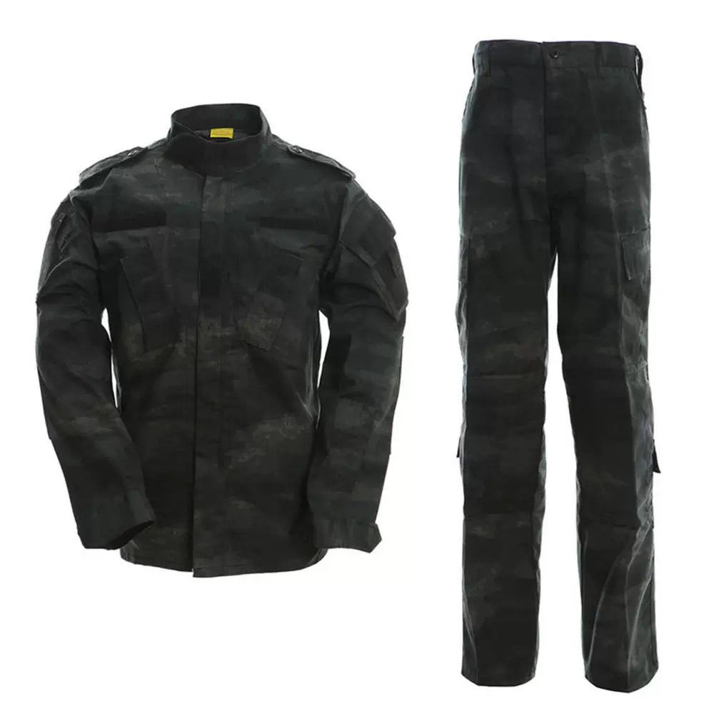 美军战术迷彩服套装 军迷特种兵ACU外军 战狼作训练服野战CS装备