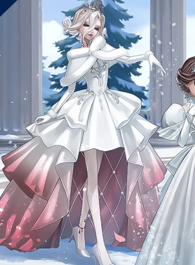 【定金】江南喵次第五人格冰雪节红夫人cos服装二次元cosplay女装