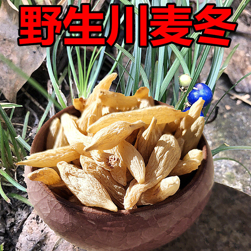 四川野生麦冬中药材川麦冬茶250克500克特级干货无硫灯芯草麦门冬