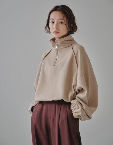 春秋厚度宽松偏短身纯棉毛圈休闲