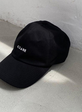 CLANE 经典简洁设计 挺阔梭织斜纹纯棉的 刺绣LOGO CAP大头无忧哦