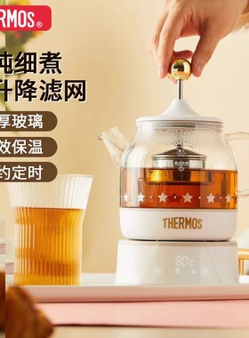 膳魔师迷你养生壶家用多功能煮茶器小型办公室电热烧水壶EHA-1602