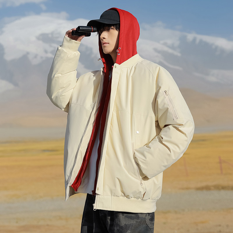 冬季新款ins美式高街假两件棉衣男潮流宽松连帽棉服外套9007P98,男装棉衣,电商B203-1 冬季新款ins美式高街假两件棉衣男潮流宽松连帽棉服外套9007P98,男装棉衣,电商B203-1