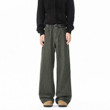 春季美式高街纯色休闲裤男士潮流宽松直筒阔腿工装裤100HP45，男装工装外套，电商B203-1