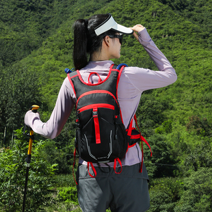 轻量化登山包越野跑骑行双肩包超轻运动马甲包精致旅游爬上小背包