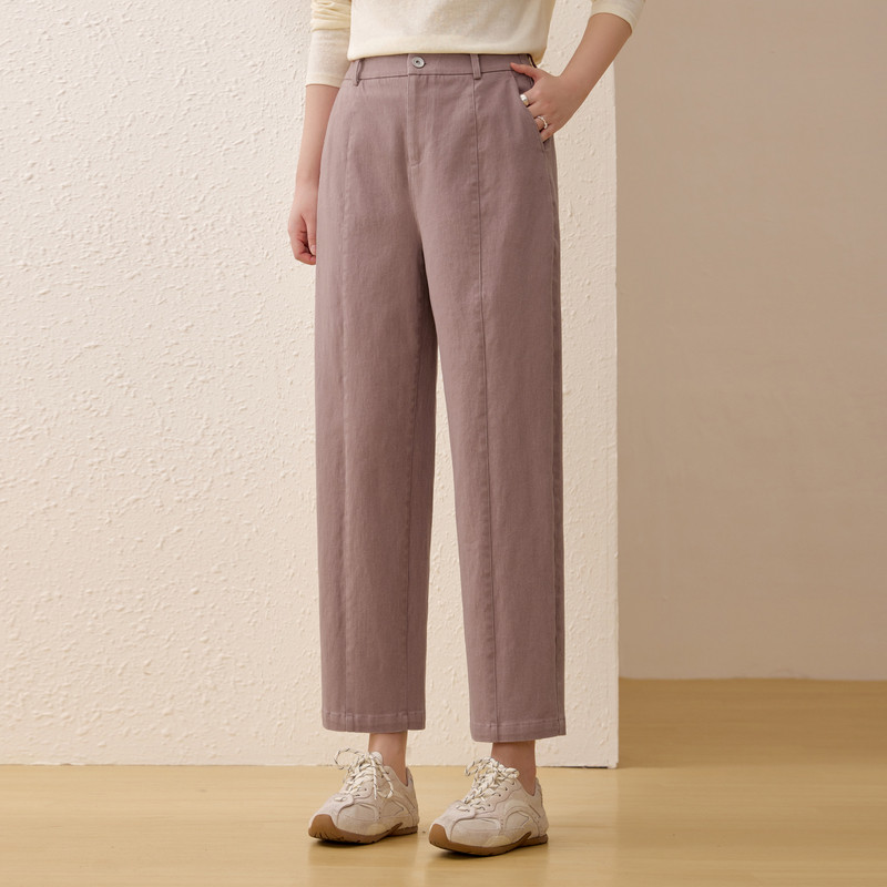 【慵懒潮流百搭裤子】纤莉秀大码女装时尚显瘦裤子胖mm2026春新款,女装/女士精品,大码裤装,淘宝优惠券,粉丝福利购,淘宝优惠卷