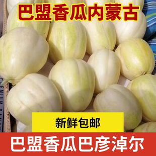 巴盟香瓜5斤整箱装甜瓜新鲜香甜应季水果白糖罐白梨脆瓜内蒙特产