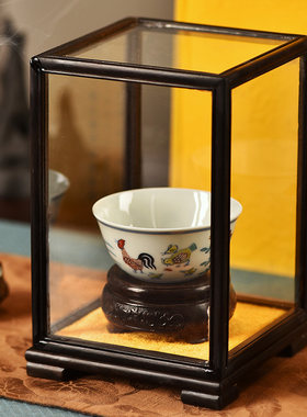 大明成化鸡缸杯景君手绘
