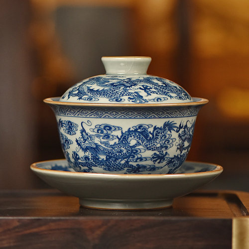 九龙青花瓷景君景德镇