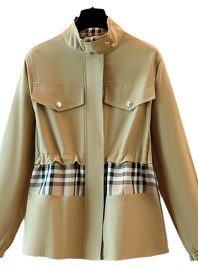 【夹克】思尼莉莉家新款时尚百搭休闲夹克外套女176425