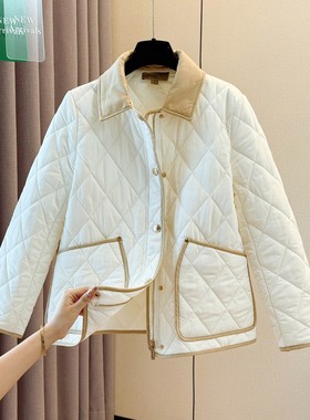 [棉服]思尼莉莉家新款时尚百搭休闲翻领棉服女宽松显瘦178292