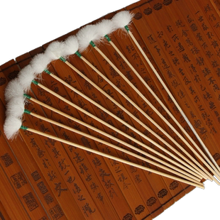 专业采耳工具绿线大头鹅毛棒鸡毛棒白鹤毛棒掏耳朵耳勺打耳朵毛刷