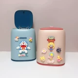 Маленькое мультяшное детское мусорное ведро для домашнего использования для кровати