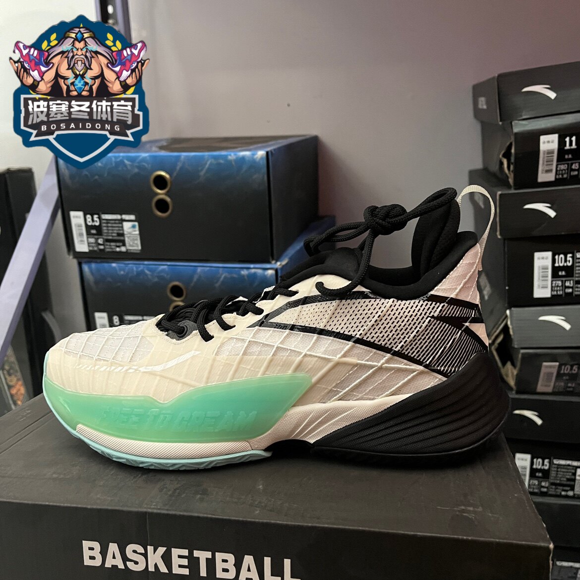 安踏轻狂3篮球鞋氮气科技减震透气实战专业篮球比赛鞋112221608