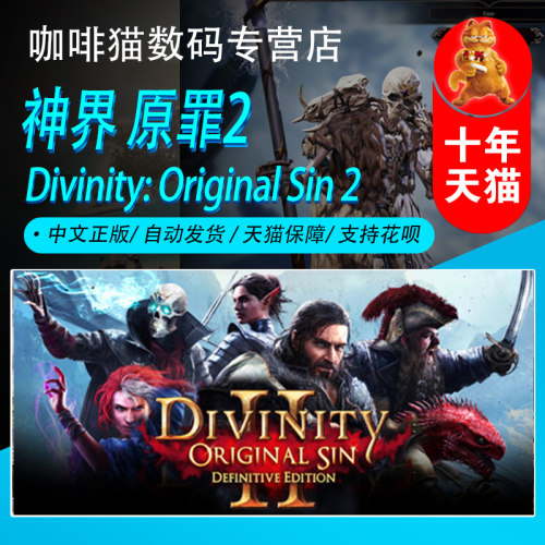 PC正版 Steam游戏中文神界原罪2 Divinity:Original Sin 2国区礼物丨成品号印度/俄区阿区土区-封面