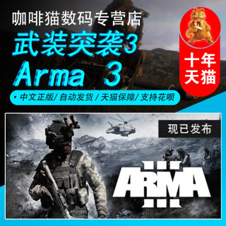 Steam pc正版中文 ARMA3 武装突袭3 标准  DLC  战术拟真