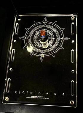 露营多功能IGT单元板亚克力发光桌板GZ发光灯罩户外野营桌板简易