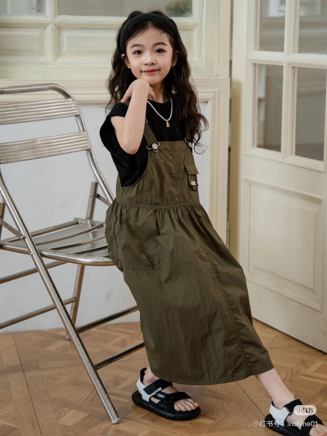 女童夏季背带裙套装儿童背心裙子女孩夏天时髦衣服