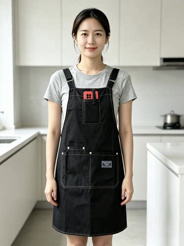 自媒体手机拍摄第一视角围裙布兜
